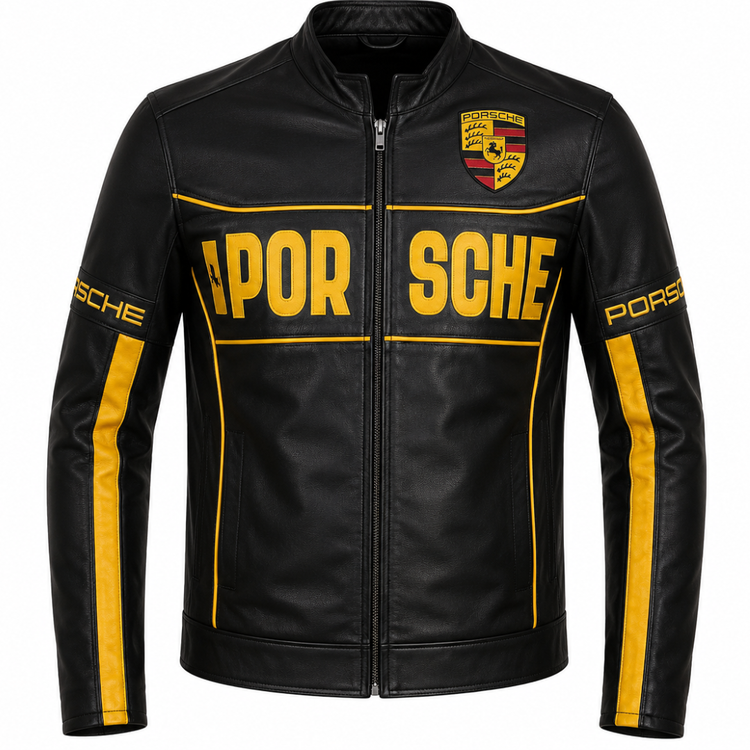 Chaqueta Porsche Racing Hombre | Forro Fleece y Bordados