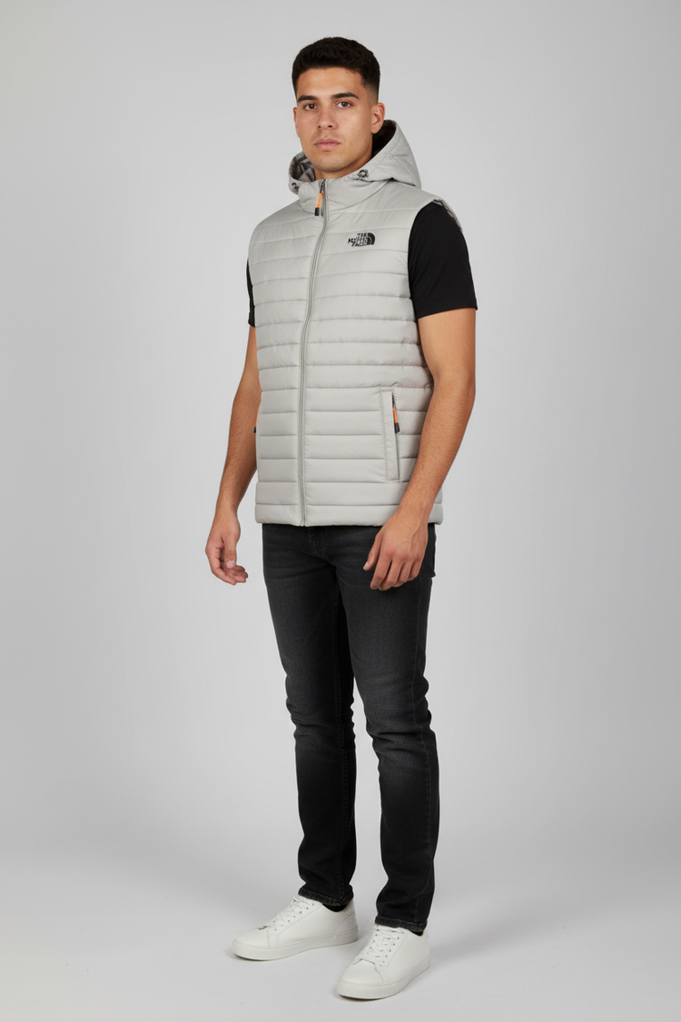 Chaleco Gris Perla
