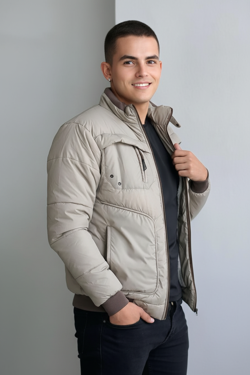 Chaqueta Beige