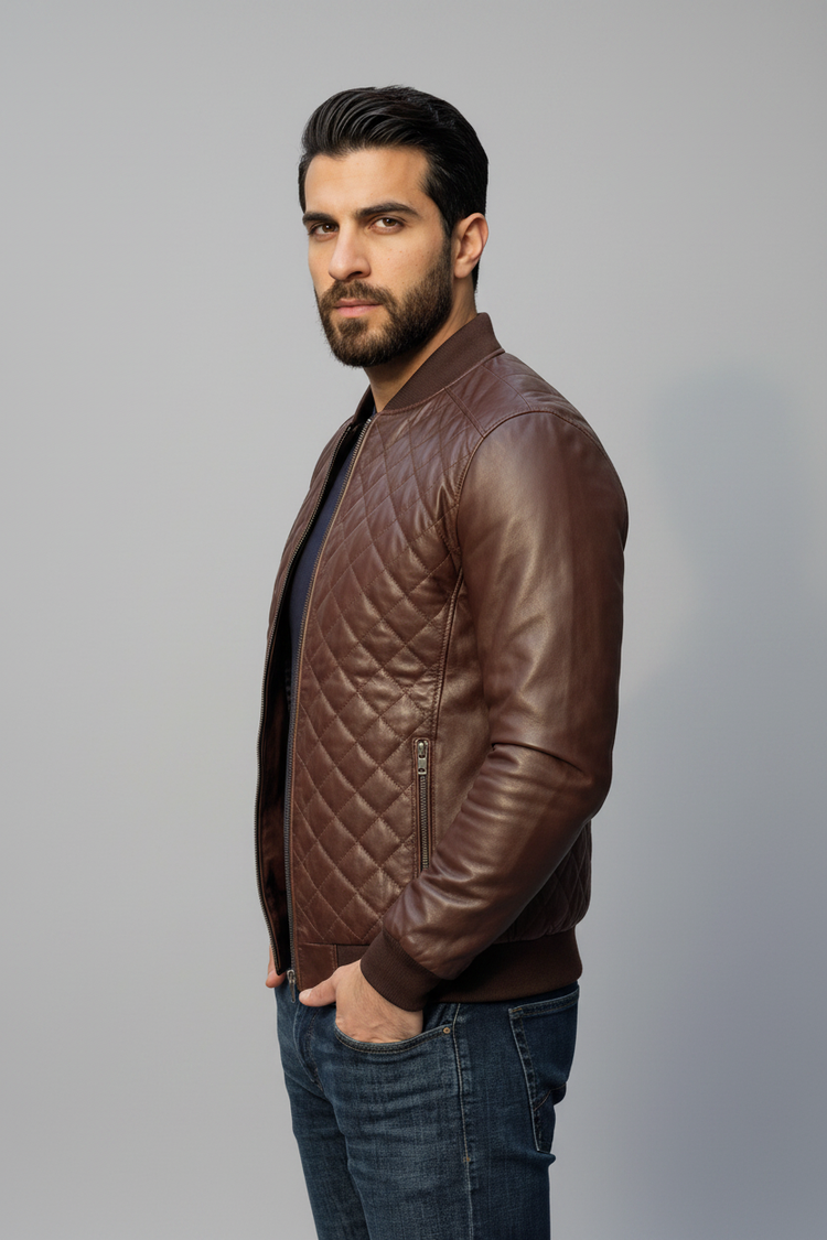 Chaqueta Café Oscuro - Tono correcto