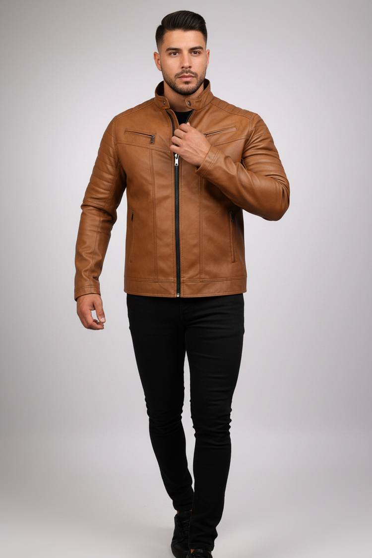 Chaqueta Jack Miel - Pose dinámica