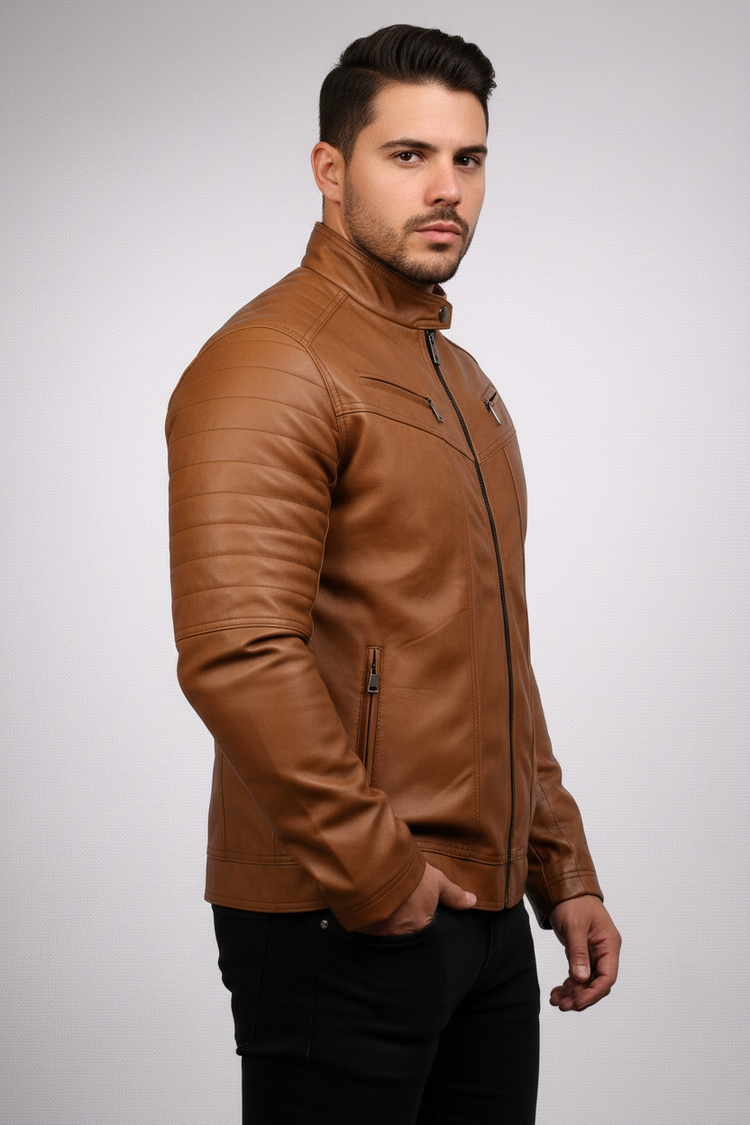 Chaqueta Jack Miel - Pose perfil