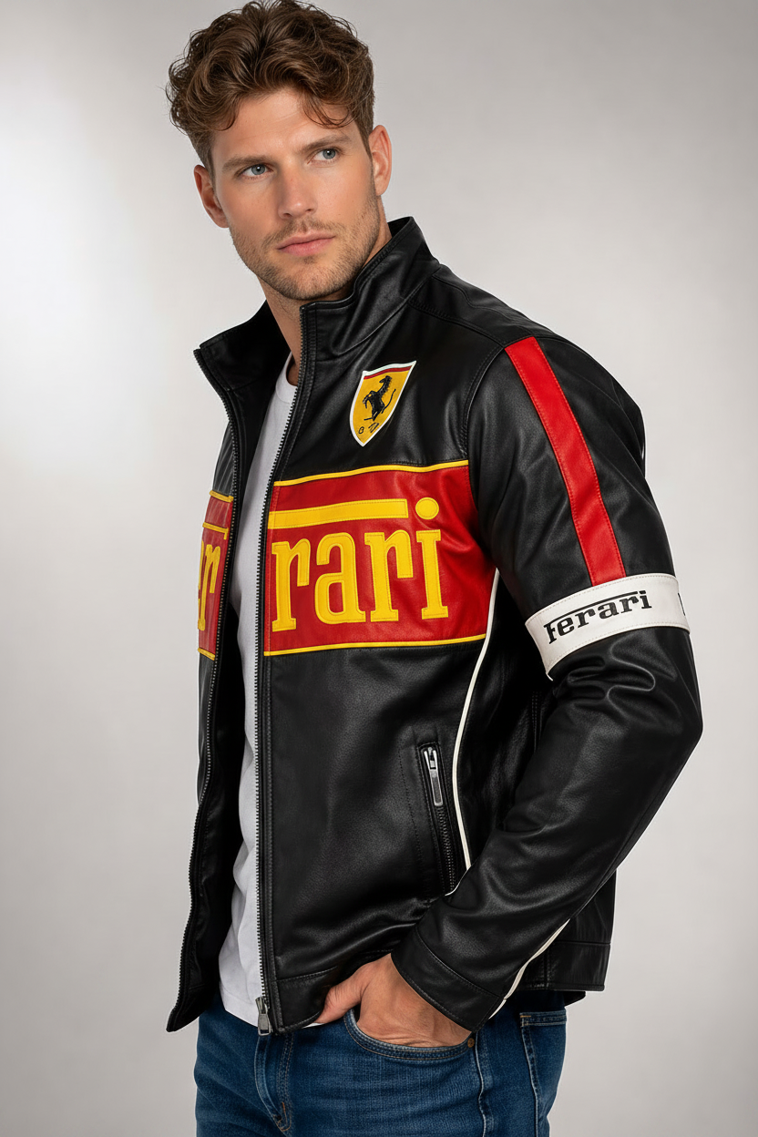 Ferrari lateral - fondo gris