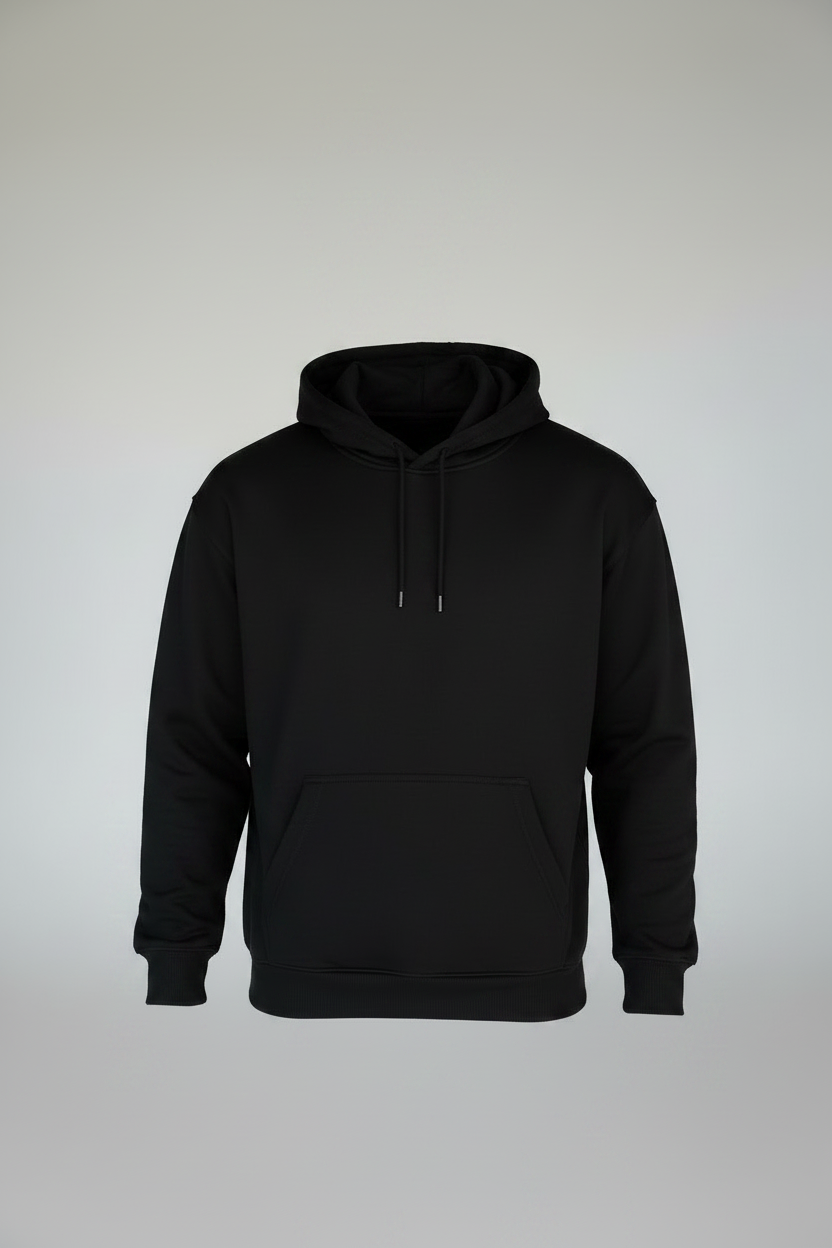 Hoodie Negro - Sin modelo