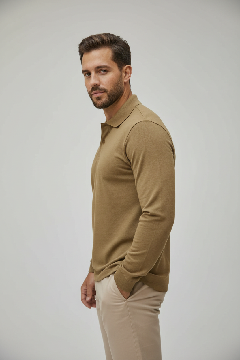 Polo Khaki - Perfil